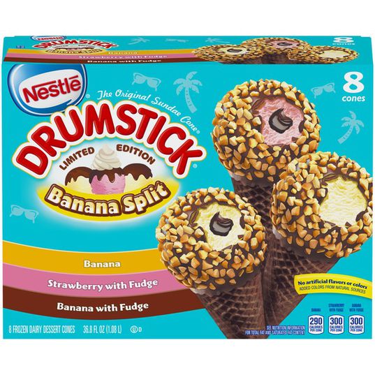 Drumstick Variety Pack Ice Cream Cones, 8 ct